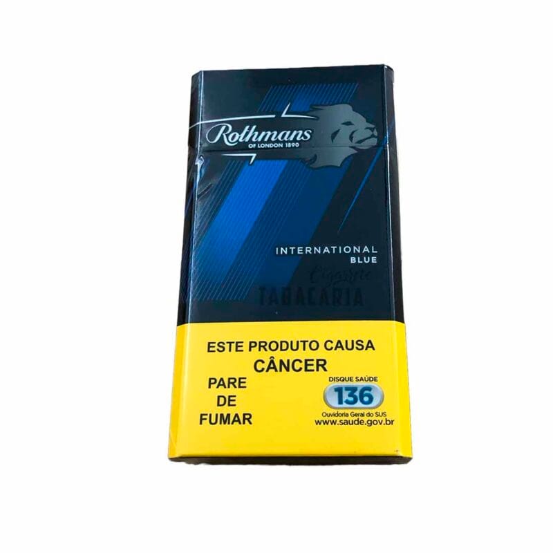 Cigarro Rothmans International Longo Box Cigarrete Tabacaria