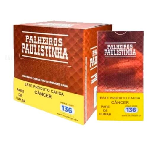 Cigarro de Palha Paulistinha Tradicional | Cigarrete Tabacaria