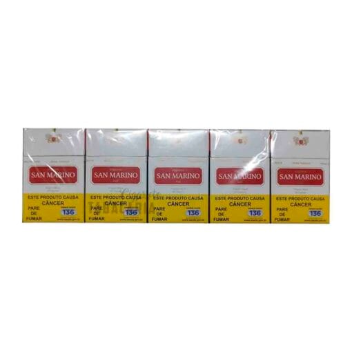 Cigarro San Marino Vermelho Box - Cigarrete Tabacaria