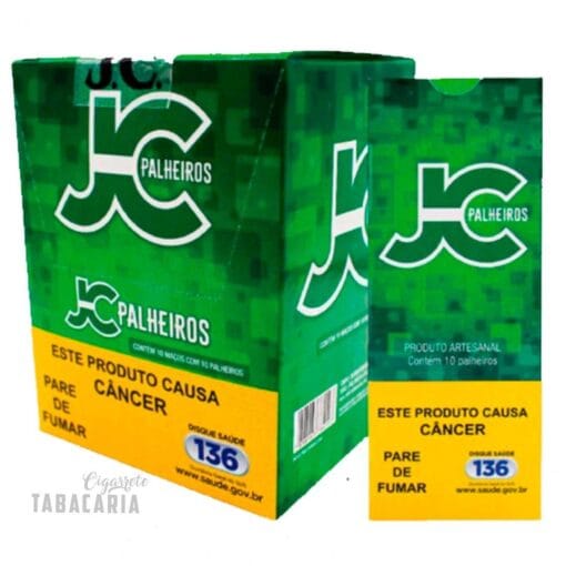 Cigarro de Palha JC Menta - Cigarrete Tabacaria