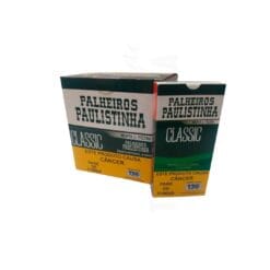 CIGARRO DE PALHA PAULISTINHA CLASSIC c/ FILTRO MENTA - Cigarrete Tabacaria