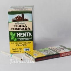 CIGARRO DE PALHA TERRA TOMBADA MENTA - Cigarrete Tabacaria