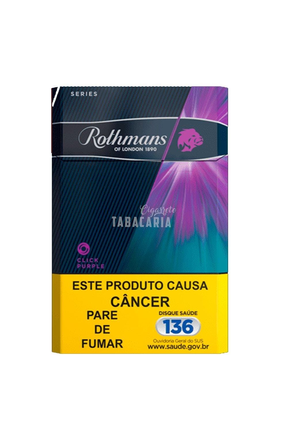 CIGARRO ROTHMANS INTERNATIONAL BOX Cigarrete Tabacaria