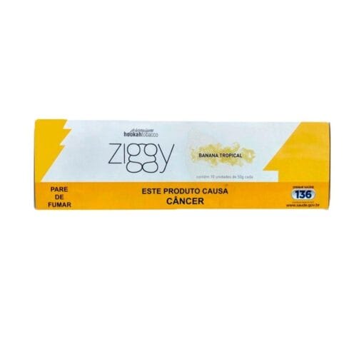 ESSENCIA FUMO ZIGGY FRESH LEMON 50G PACK C/10 Uni - Cigarrete Tabacaria