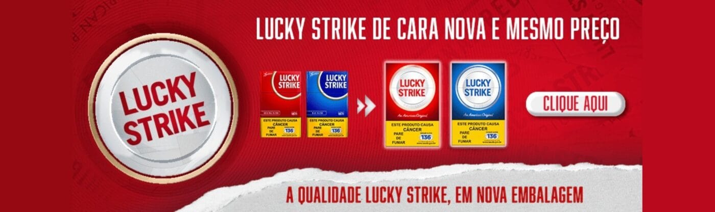 Lucky Strike de cara nova