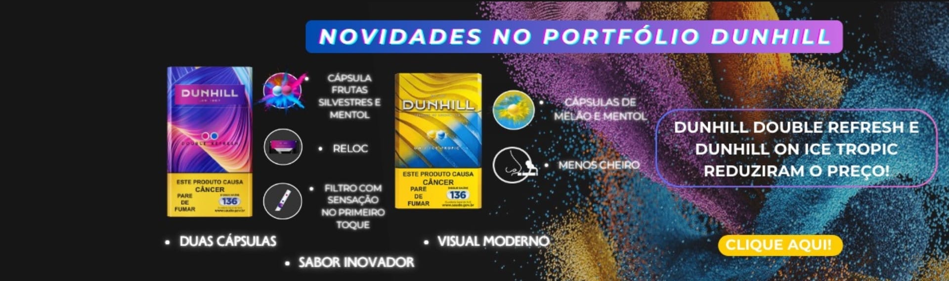 Novidades na marca Dunhill
