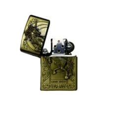 Isqueiro Zippo- Dourado Envelhecido
