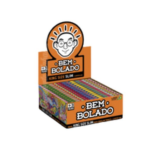 Seda Bem Bolado Original Laranja - King Size Slim